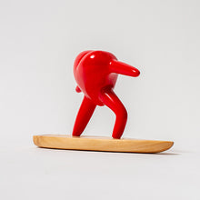 Cargar imagen en el visor de la galería, Escultura corazón surf rojo
